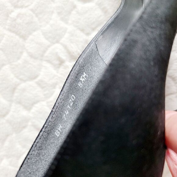 Stuart Weitzman peeptoe high heels 8.5 business casual criss cross - Picture 8 of 15